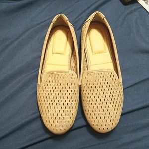 Tan loafers
